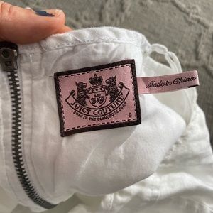 Juicy couture linen white dress